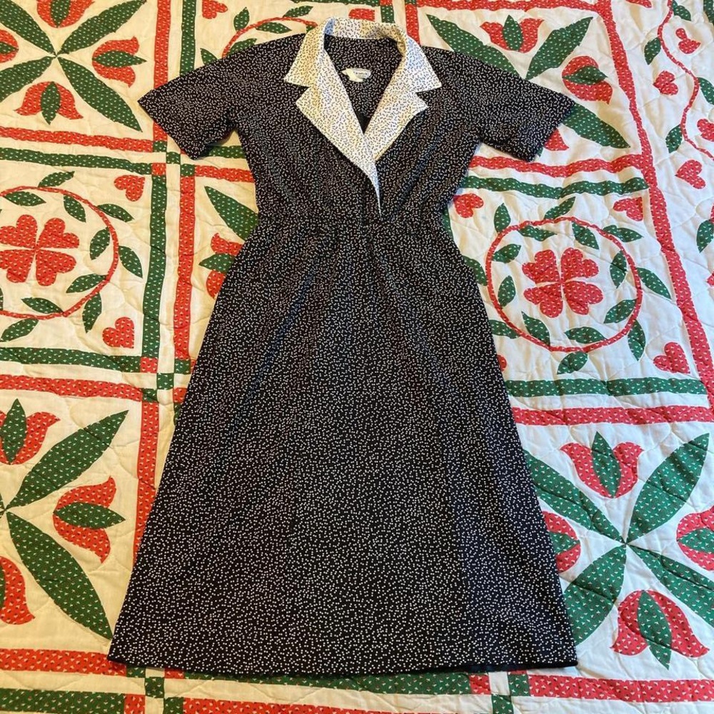 Vintage polka dot dress